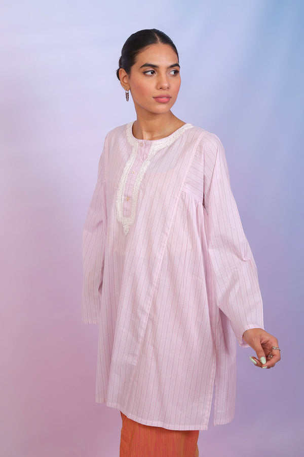 Coastal Embroidered Kurti