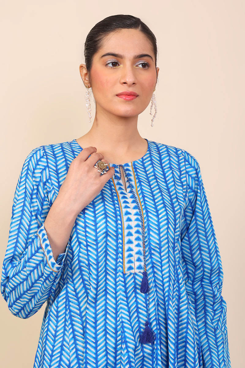 blue