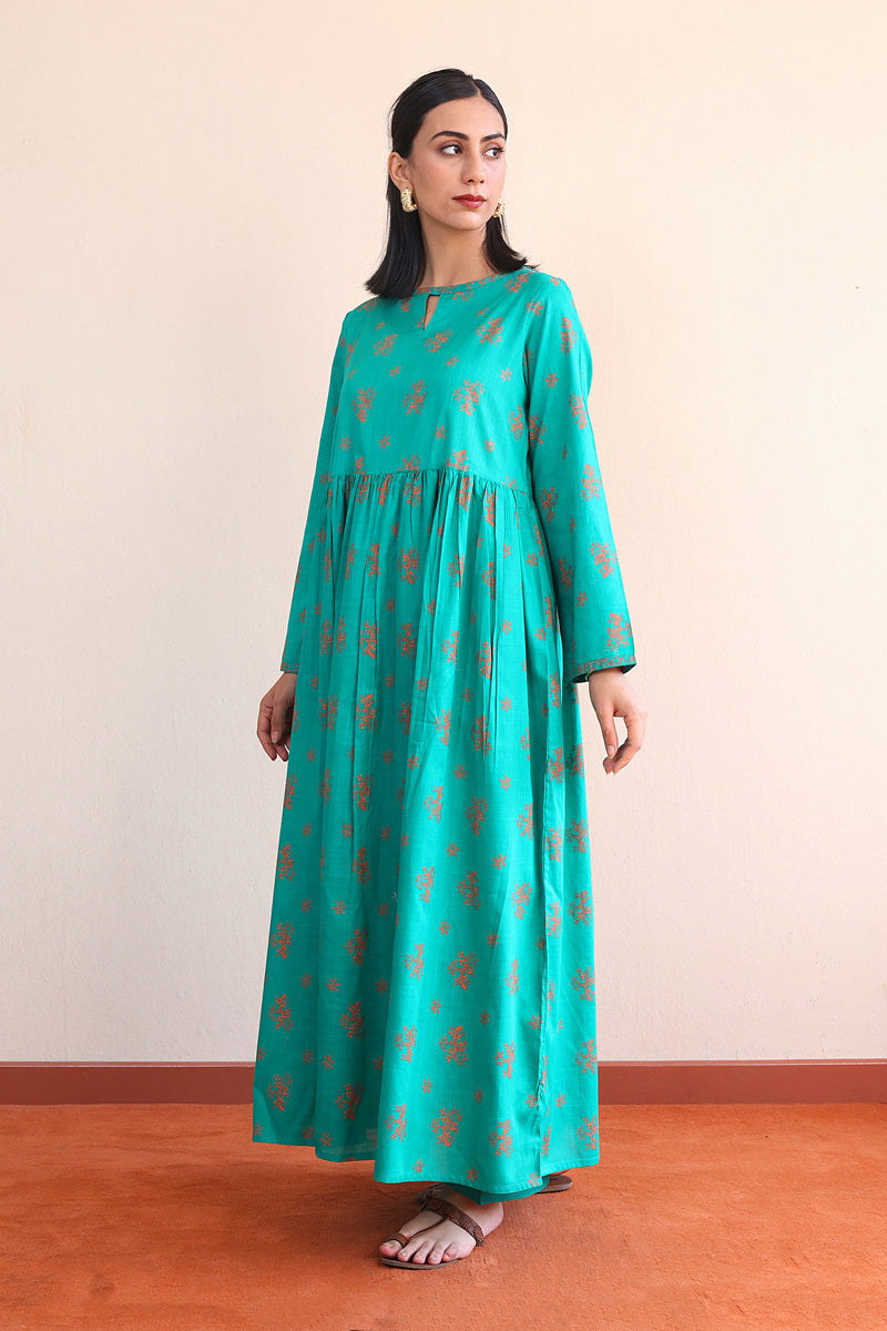 Tarkashi Printed Dress