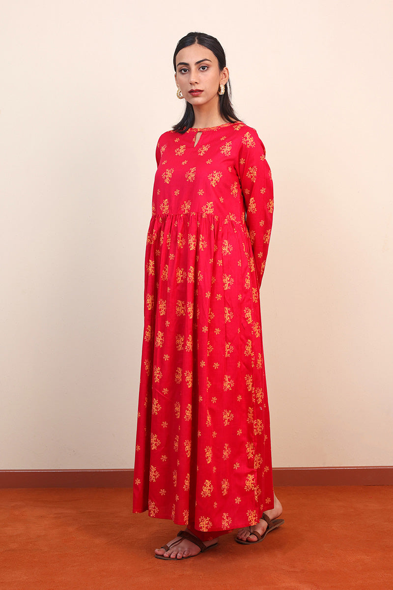 Tarkashi Printed Dress