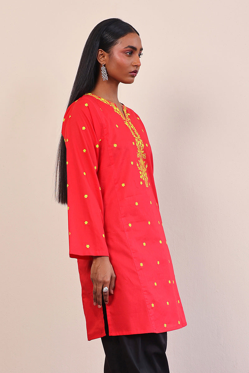Gul Meena Crimson Kurta GENERATION gul-meena-crimson-kurta-generation