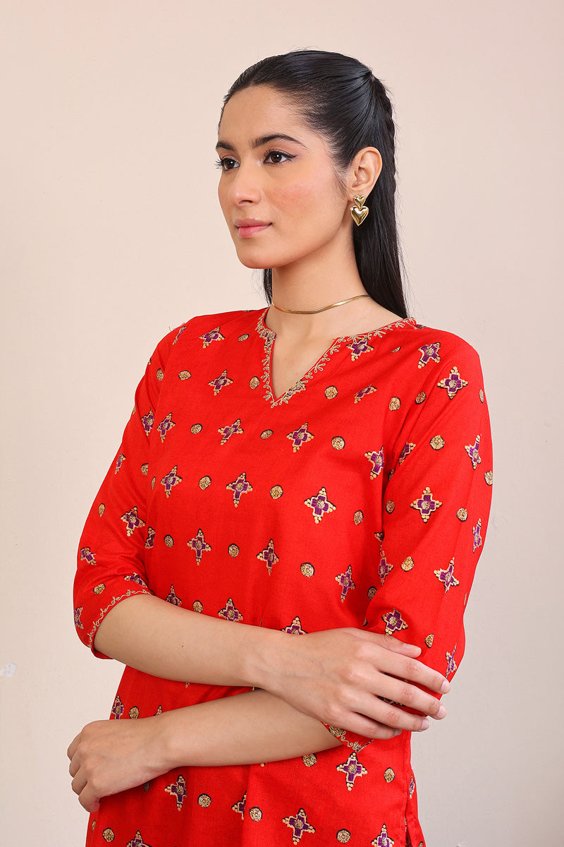 red