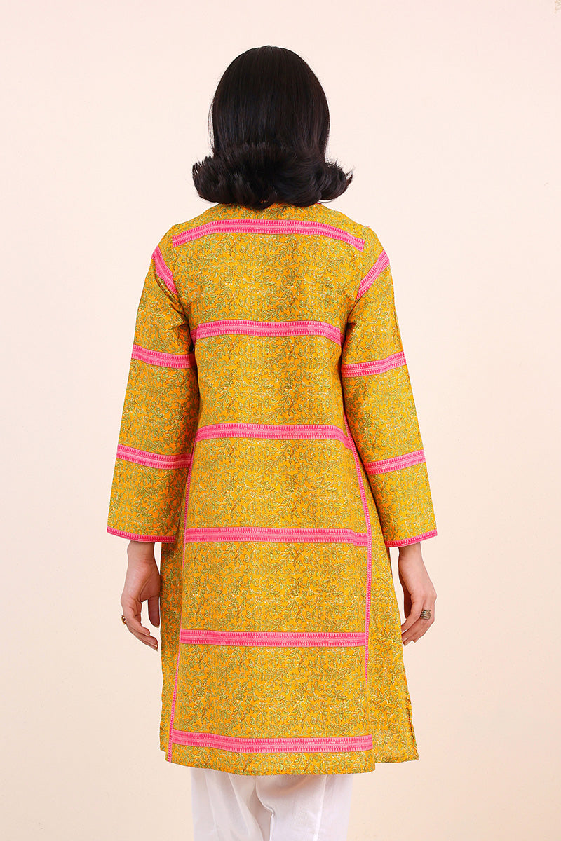 Carnation Stacked Kameez