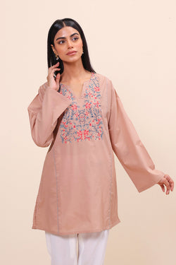 Gul Meena Taupe Kurti