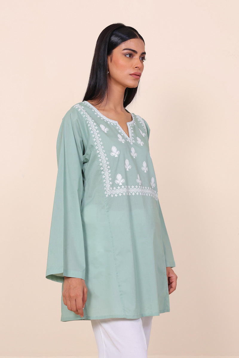 Gul Meena Taupe Kurti