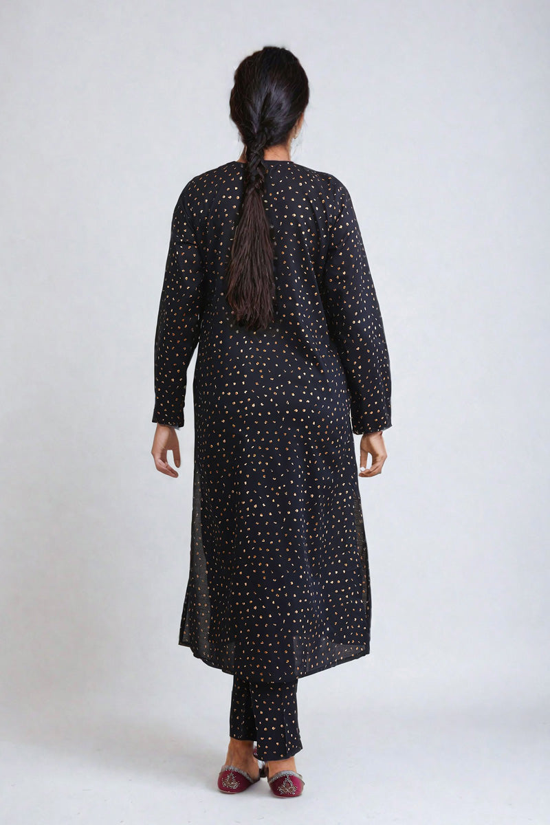 Muqaish Matching Set