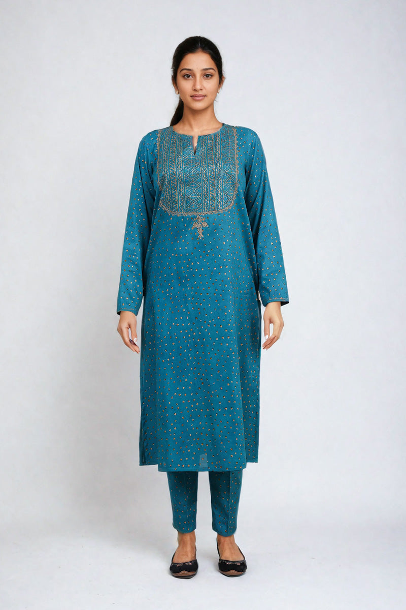 Muqaish Matching Set