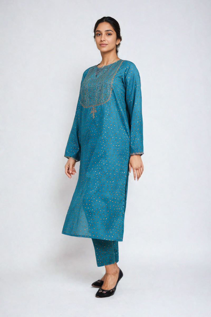 Muqaish Matching Set