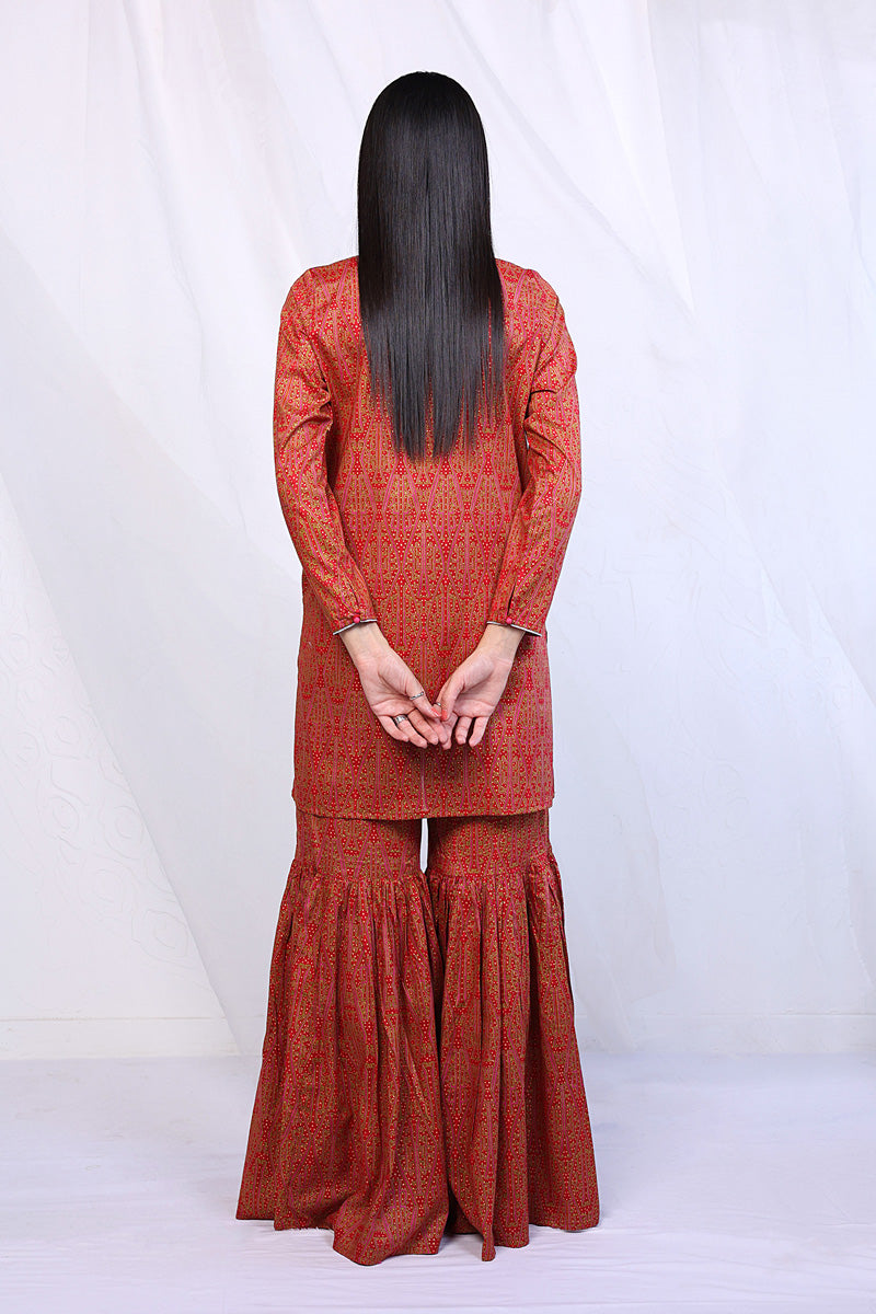 2- Piece Sumba Gharara Set