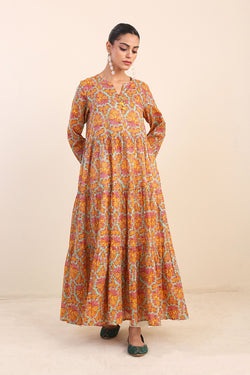 Rumaal Tiered Dress