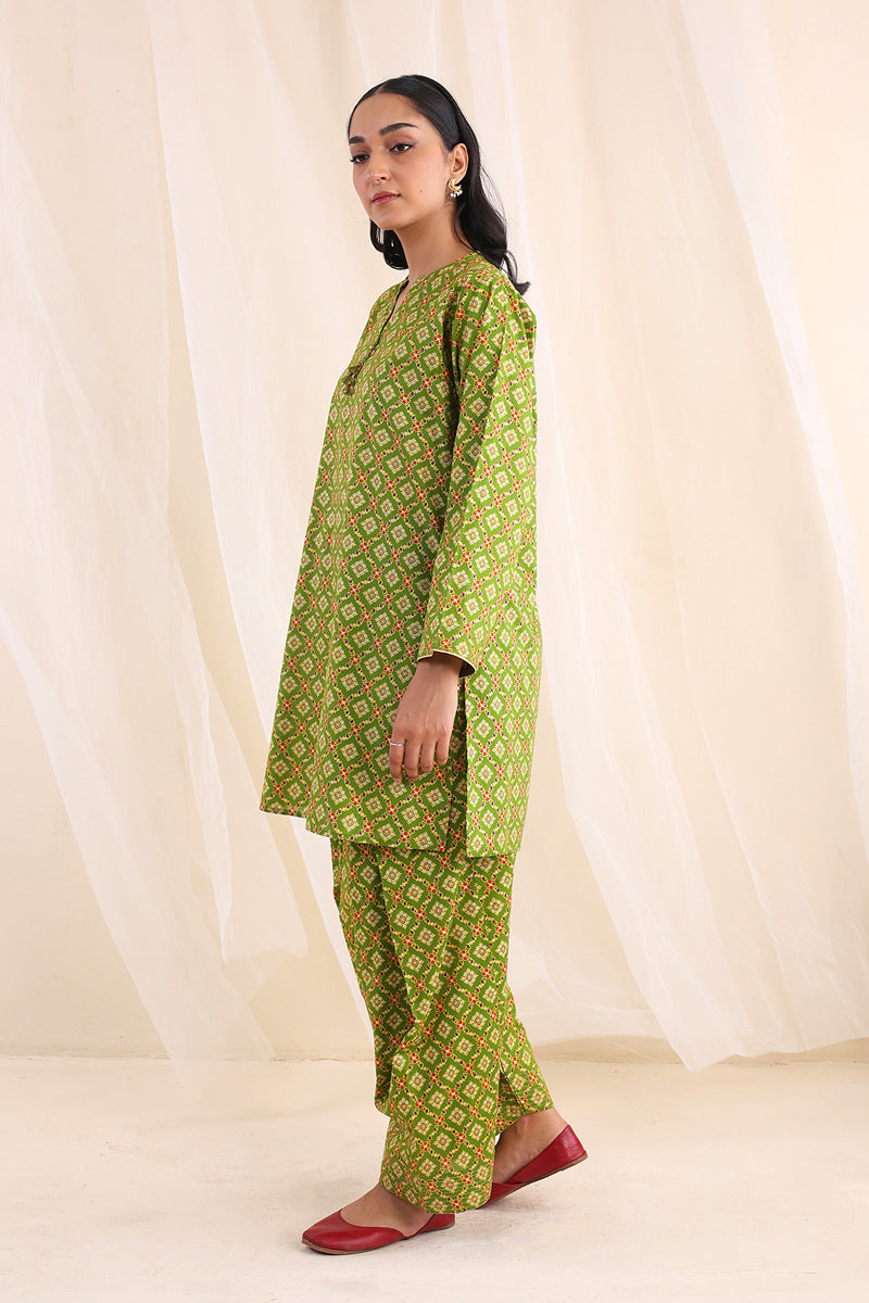 Polki Shalwar Kameez Set