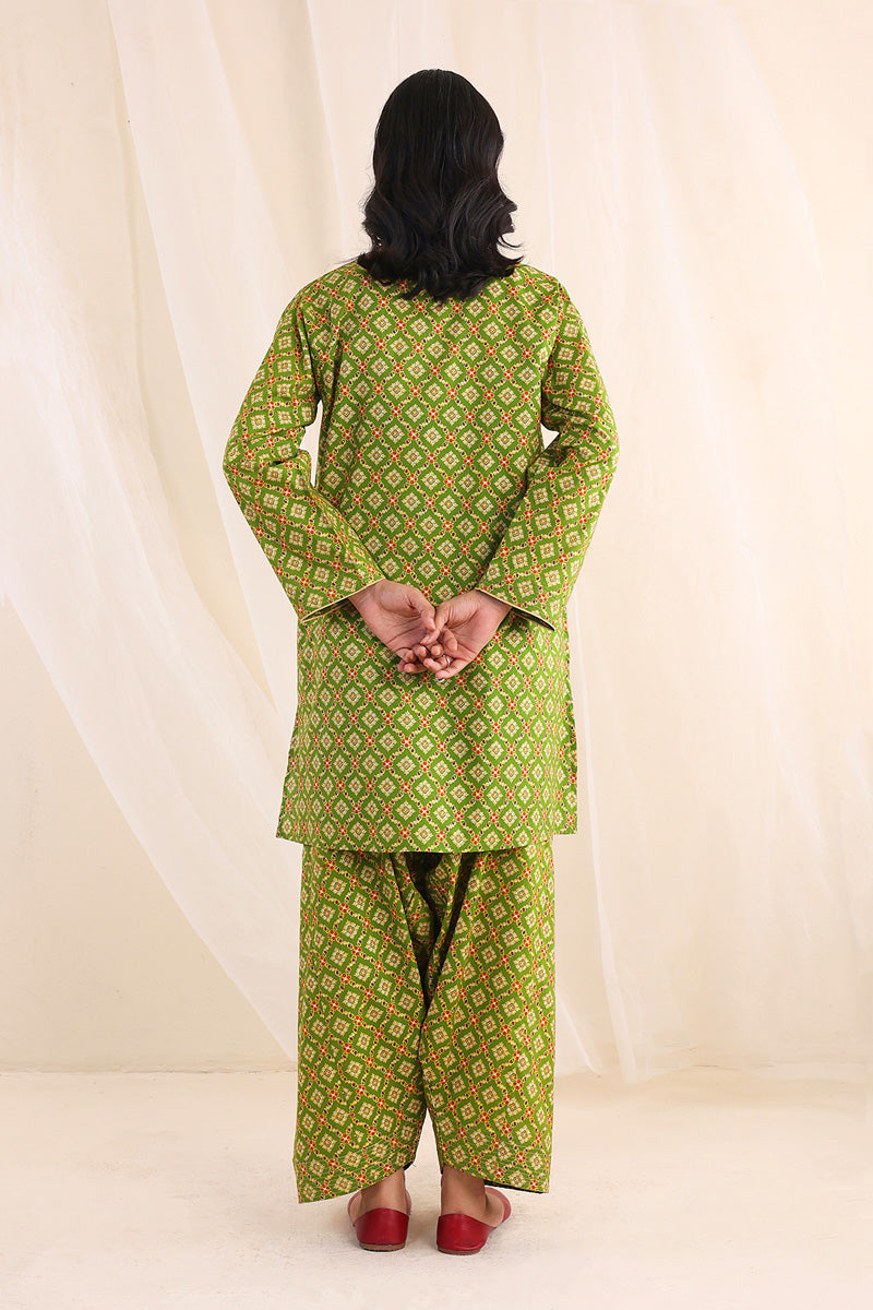 Polki Shalwar Kameez Set