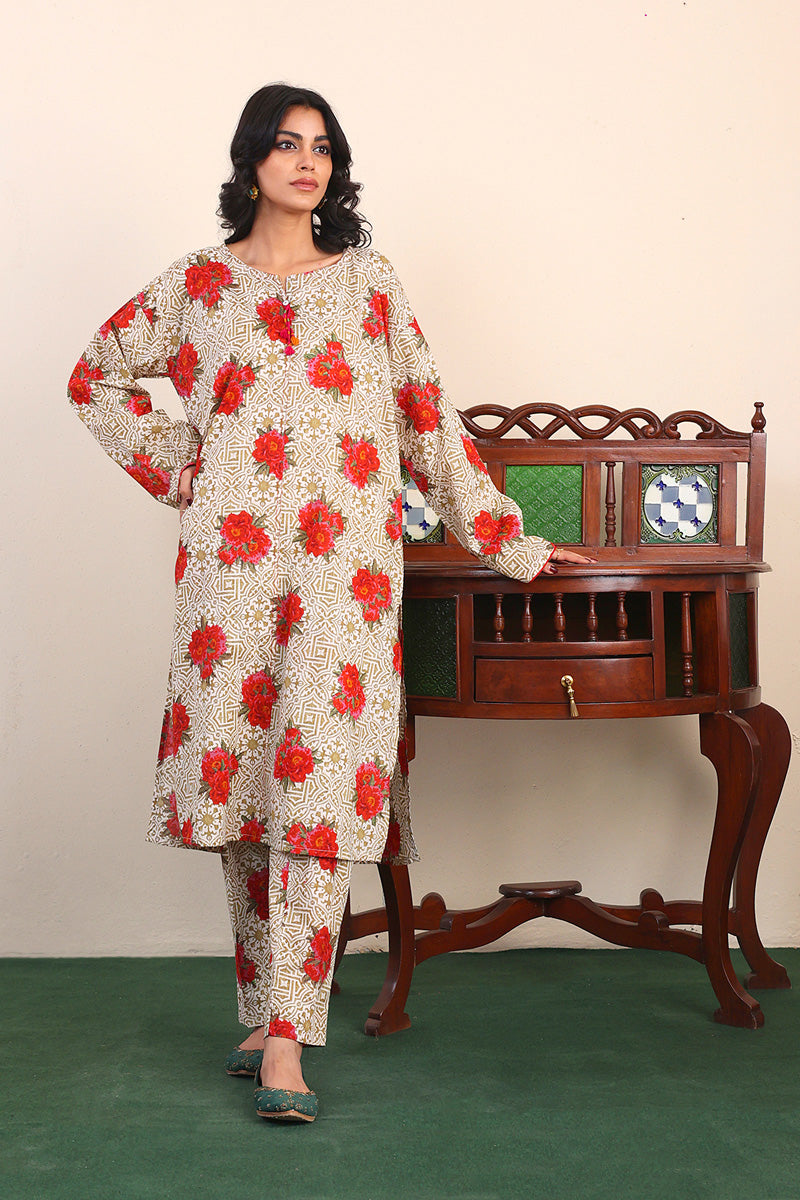Tilework Kameez Shalwar Set