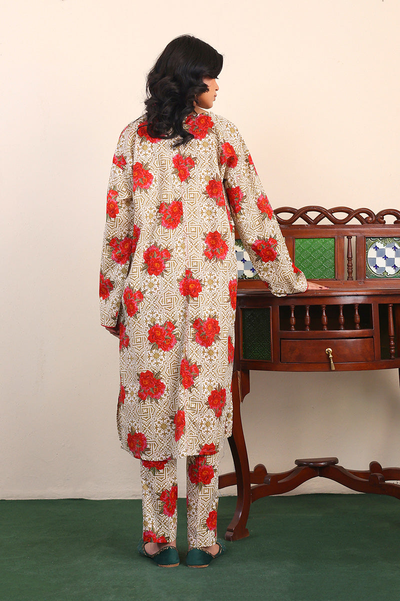 Tilework Kameez Shalwar Set