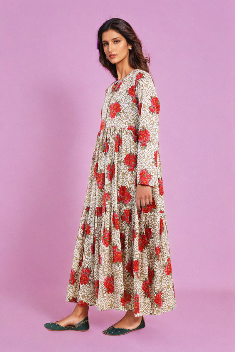Tilework Dress