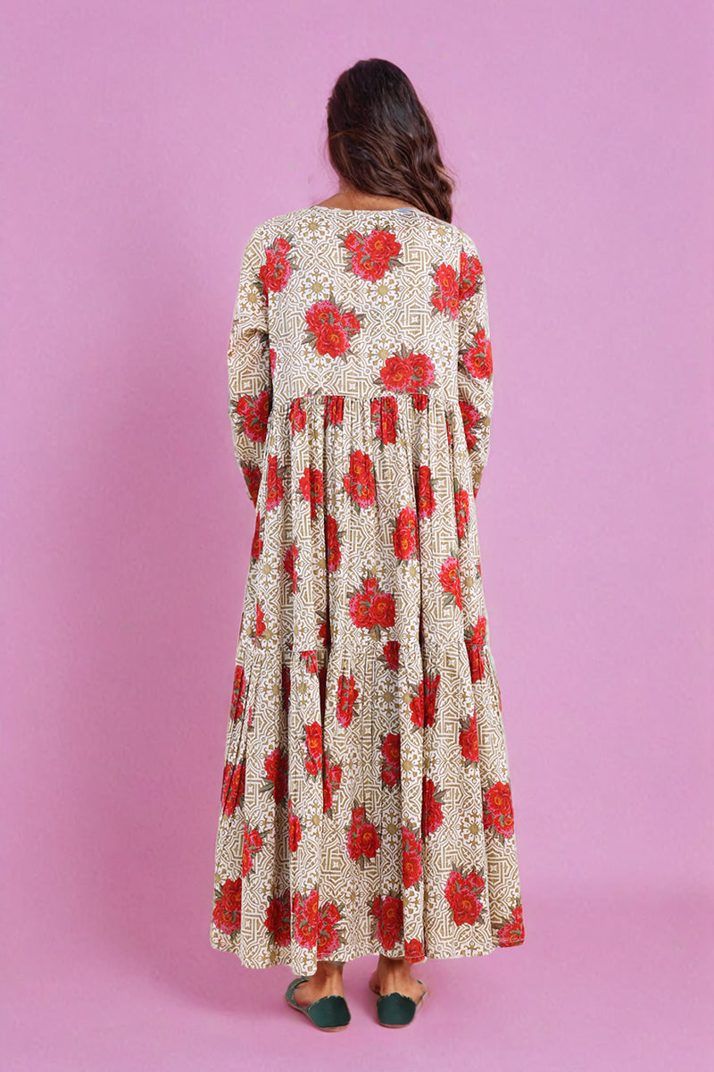 Tilework Dress