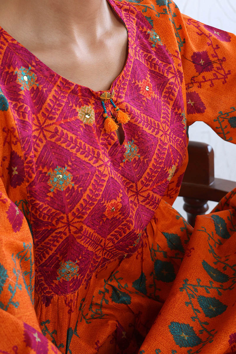 Phulkari 2-Piece Set