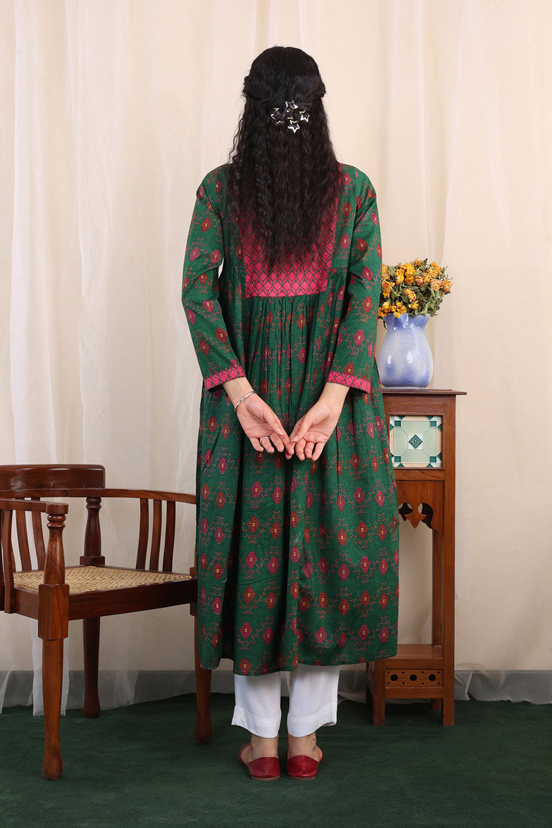 Phulkari Flared Shirt