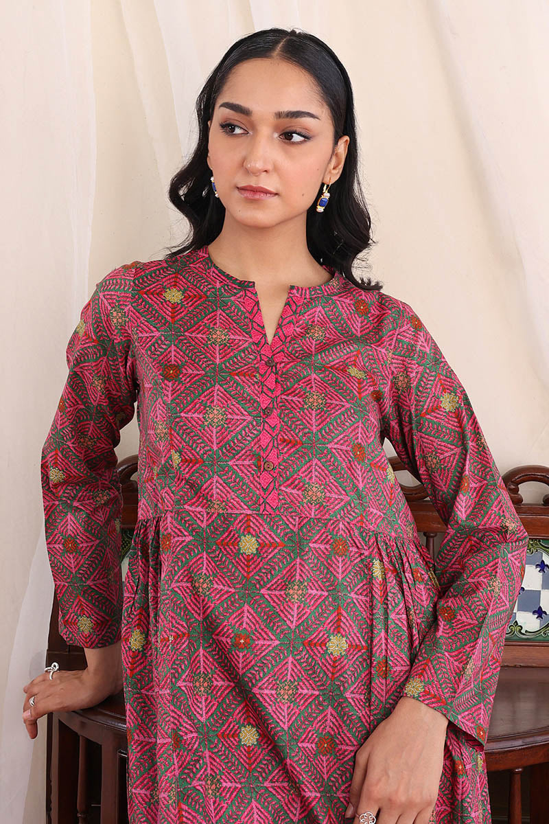 Phulkari Tiered Dress