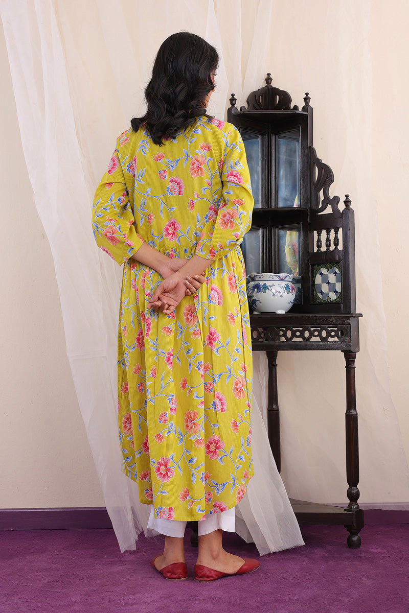 Thai Batik Printed Dress