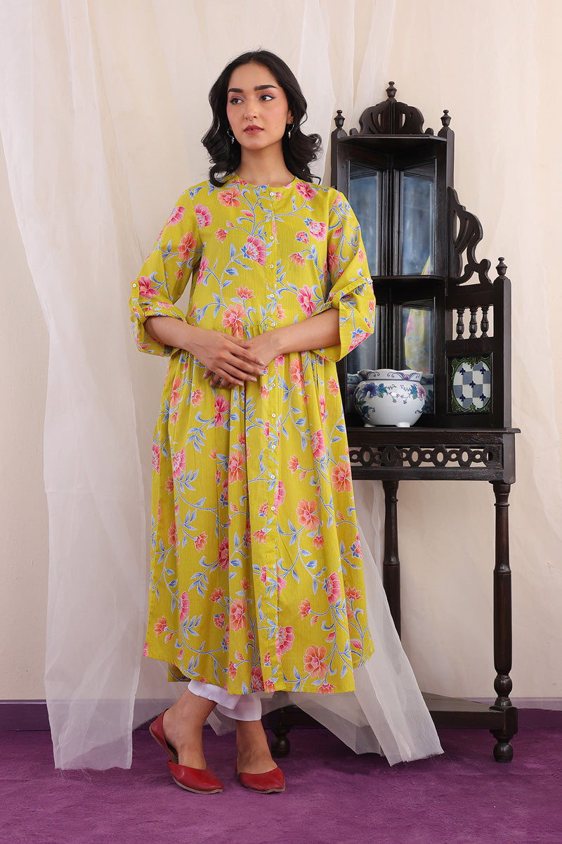 Thai Batik Printed Dress