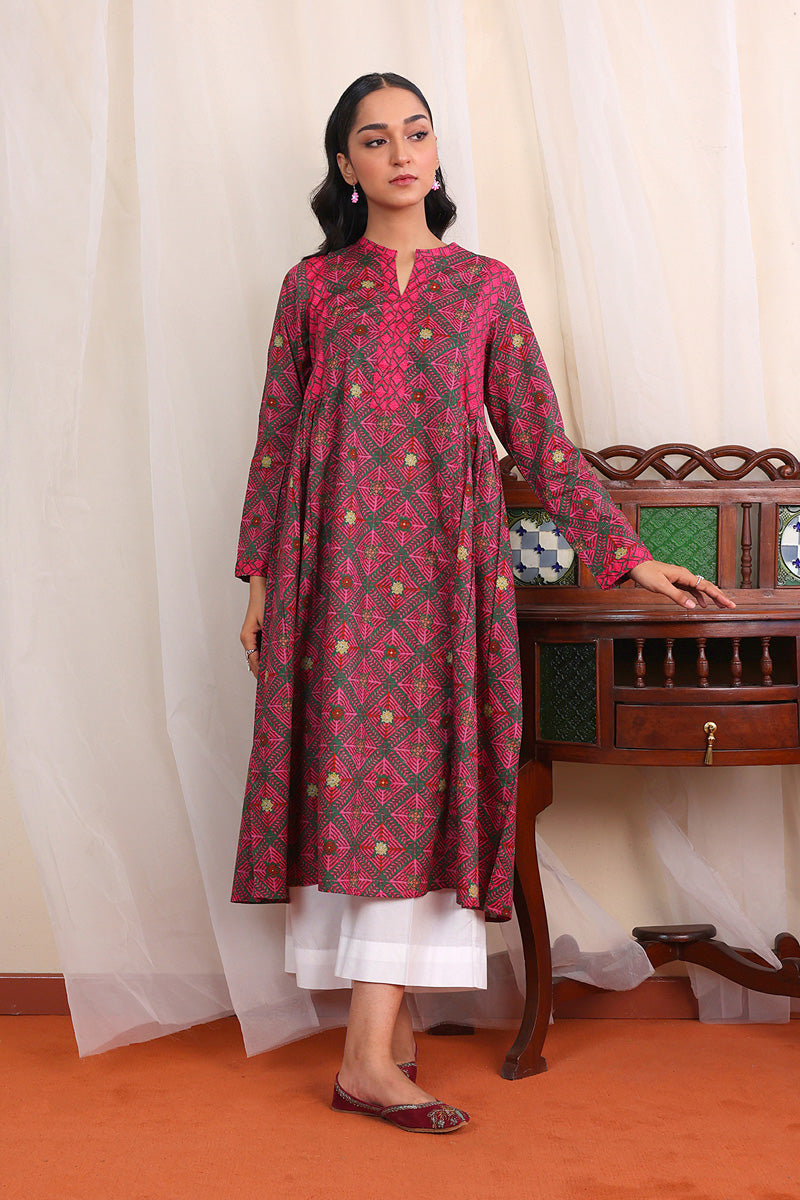 Phulkari Flared Set
