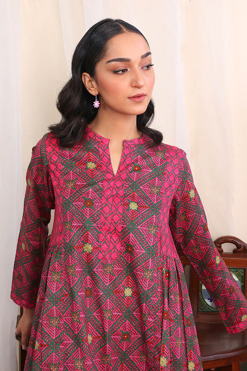 Phulkari Flared Set