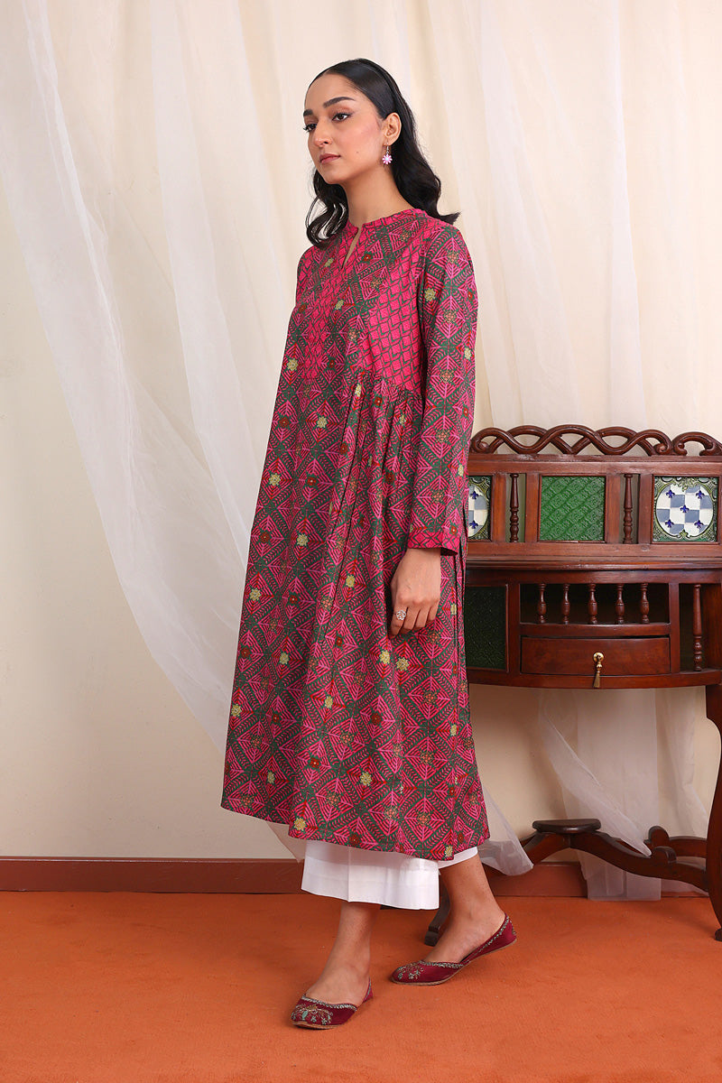 Phulkari Flared Set