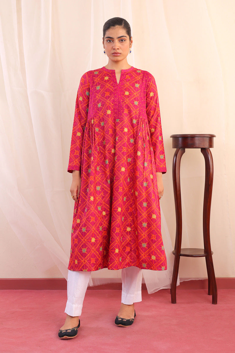 Phulkari Flared Shirt