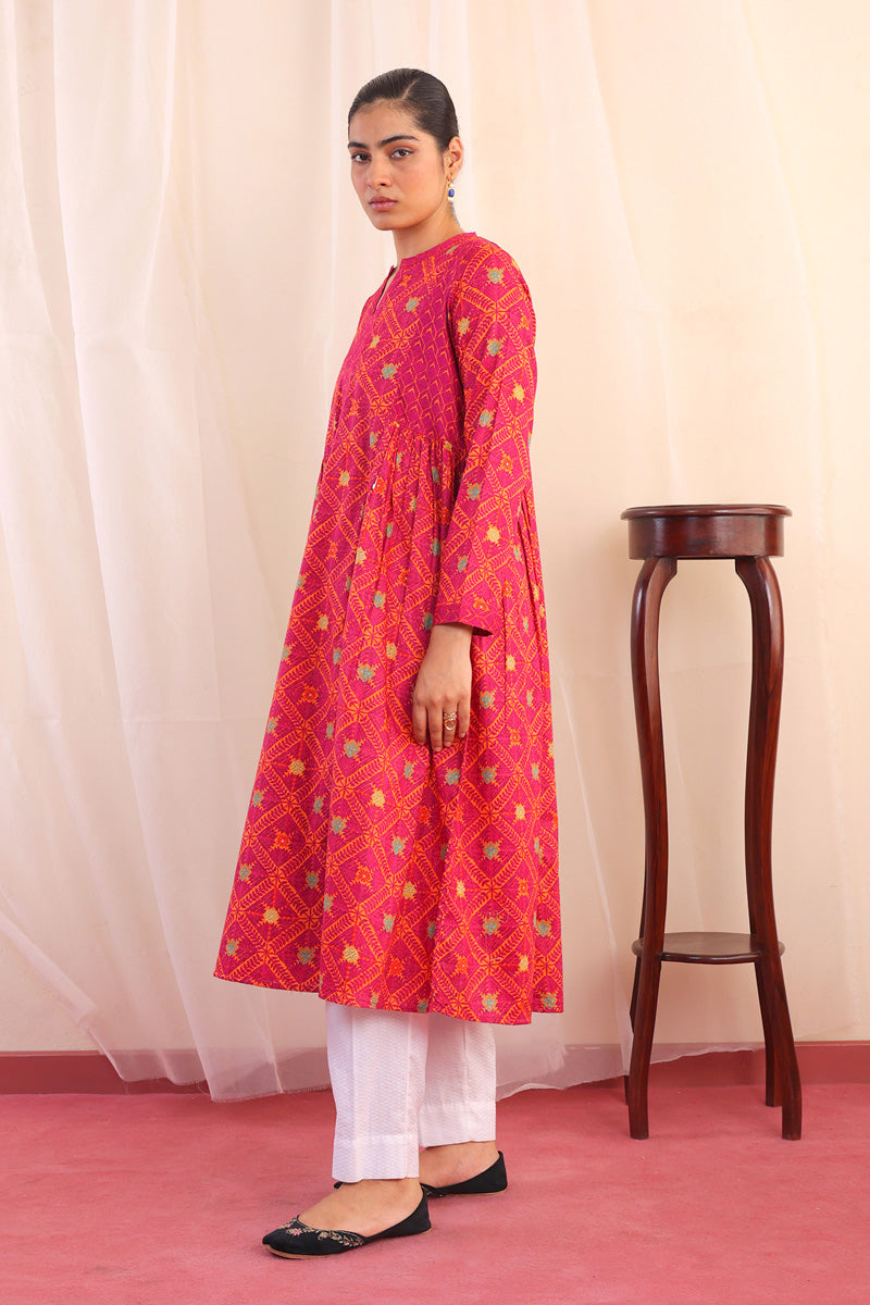 Phulkari Flared Shirt