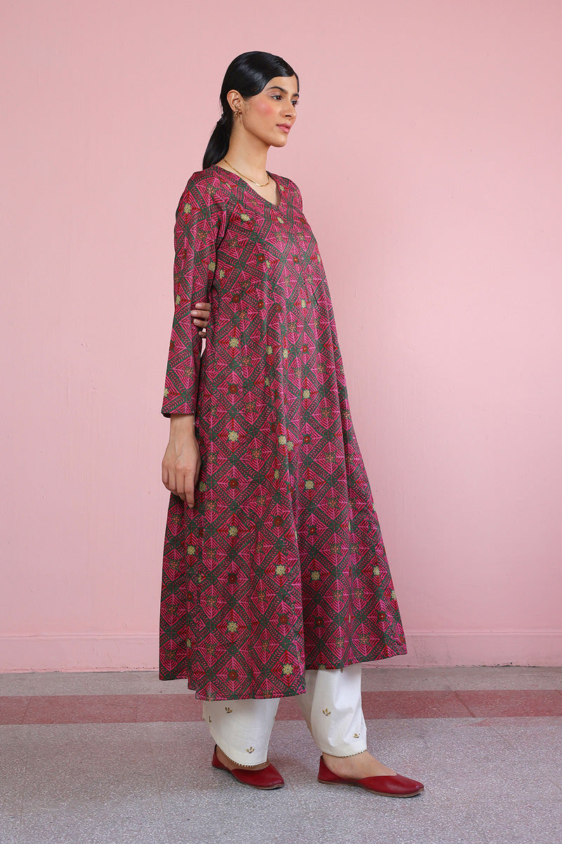 Phulkari Kurta