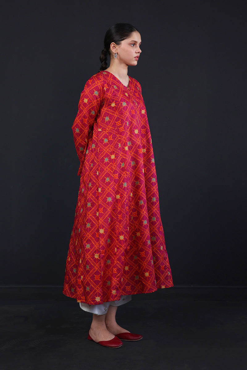 Phulkari Kurta