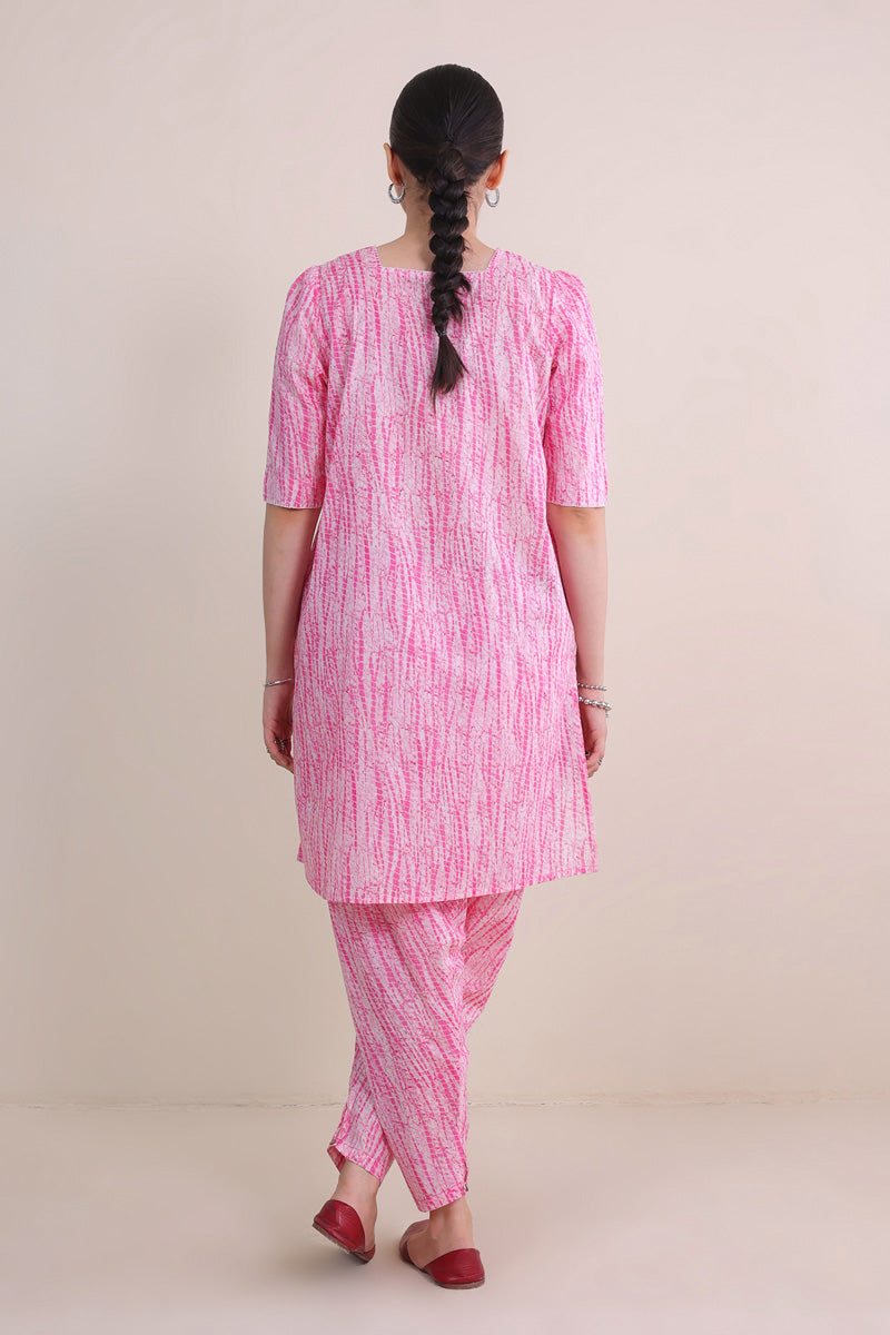 Lehriya Puff Sleeves Set