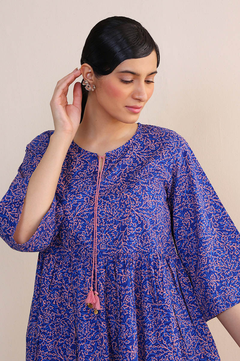 Sherbet Peplum Top
