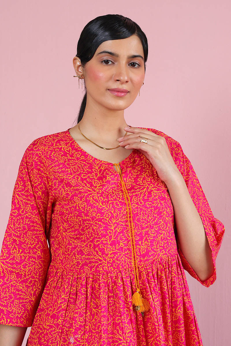 Sherbet Peplum Top