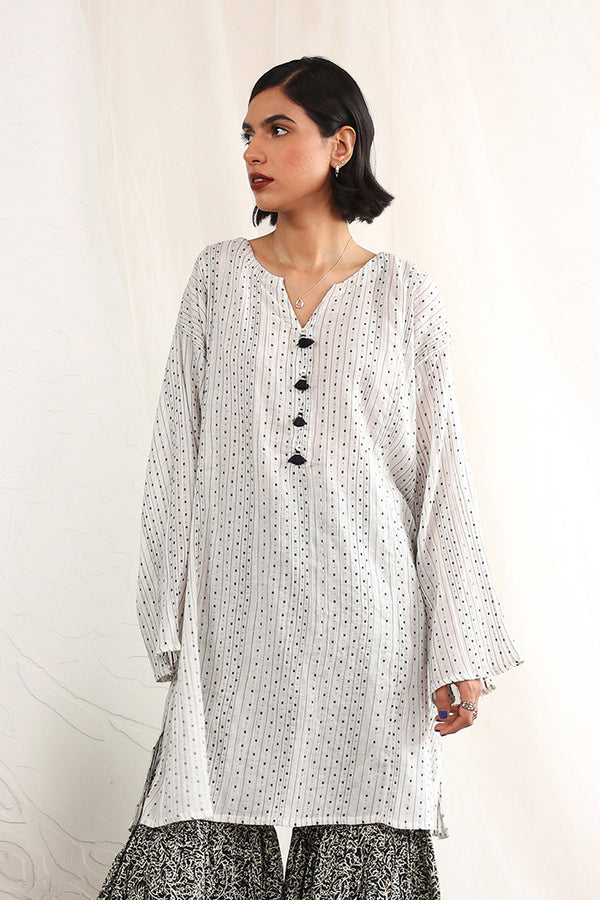 Minimalist Shatranj Kurta