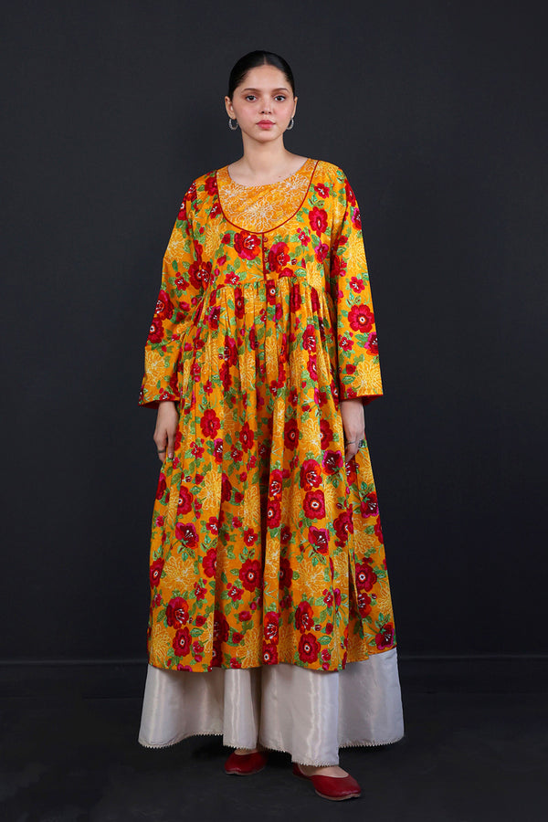 Naaz Bib Neckline Dress
