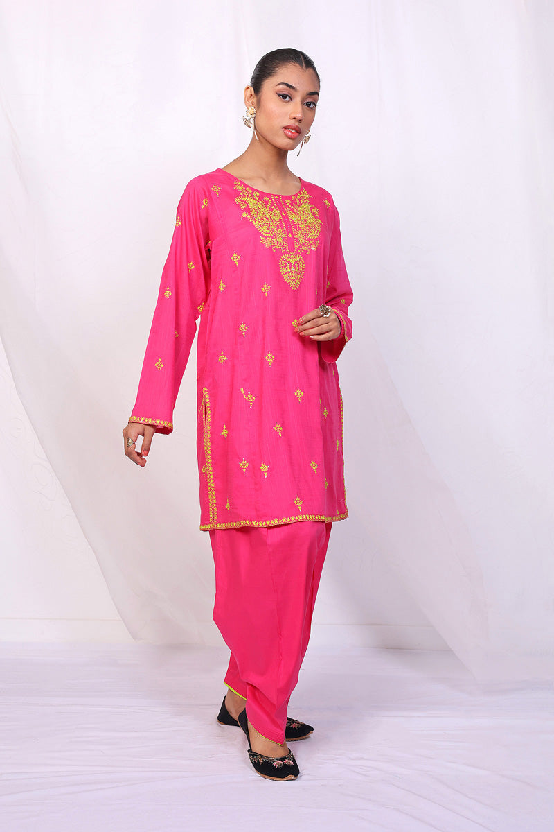 Rangeen Embroidered Set