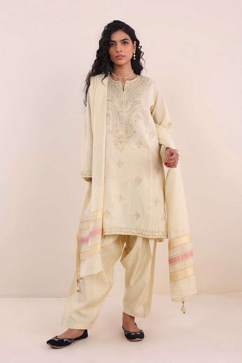 Shehzaadi Embroidered Suit