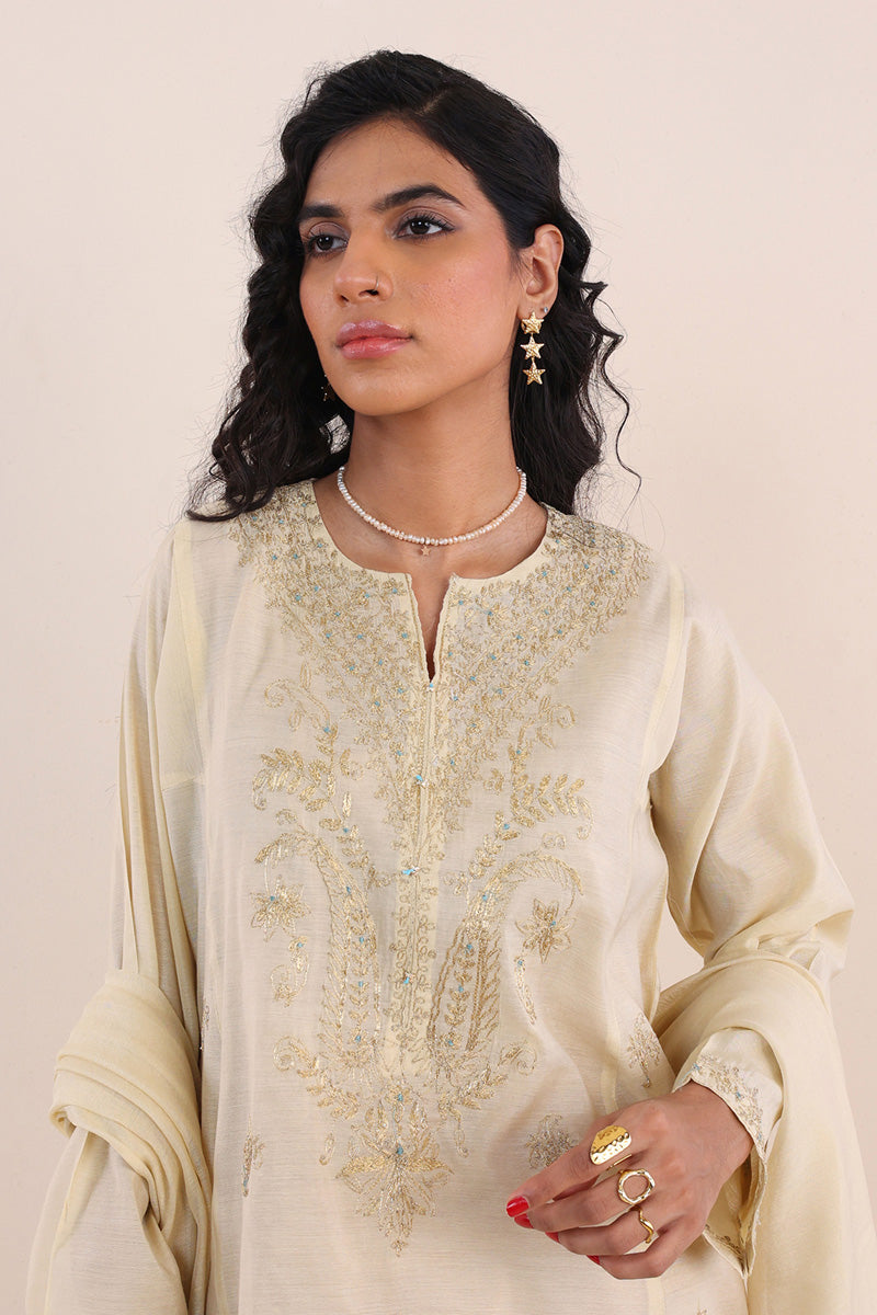 Shehzaadi Embroidered Suit