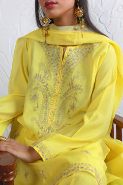 Shehzaadi Embroidered Suit