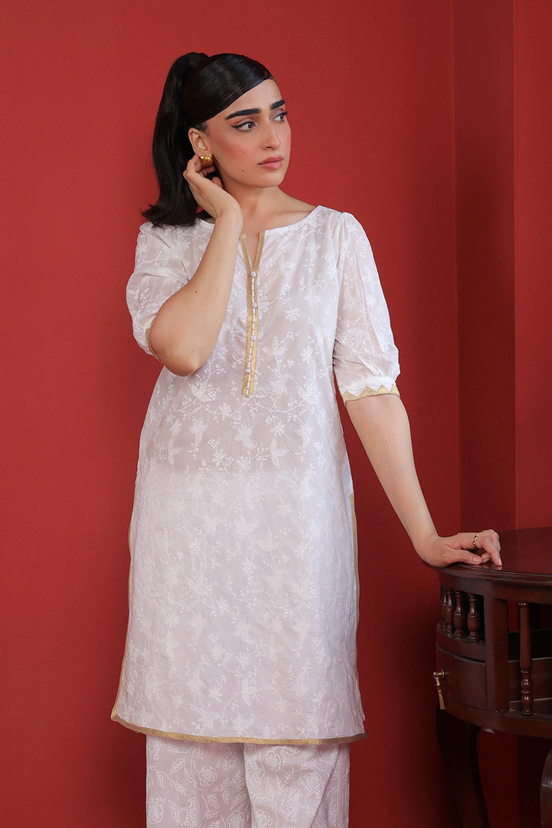 Embroidered Kausar Shirt