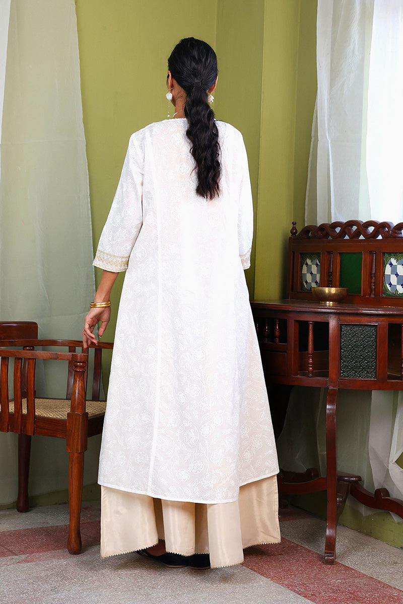 Kausar Panelled Kurta