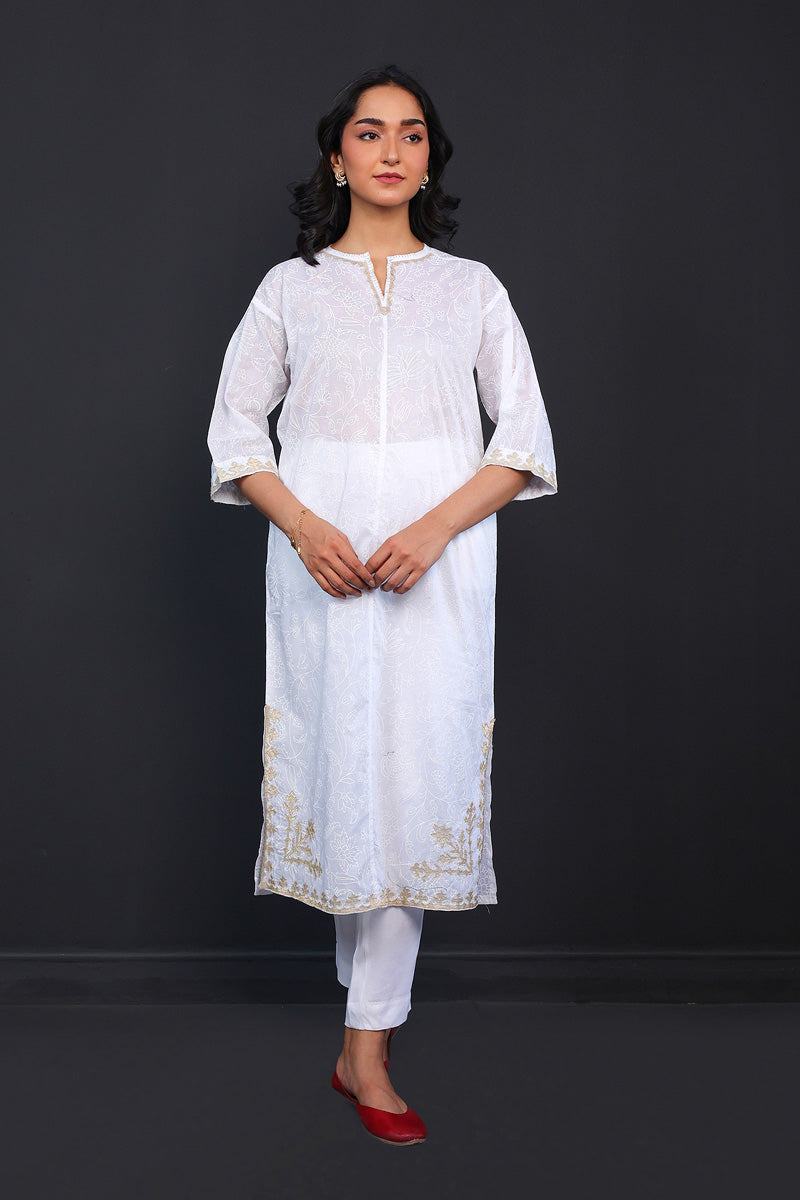 Kausar Applique Kurta
