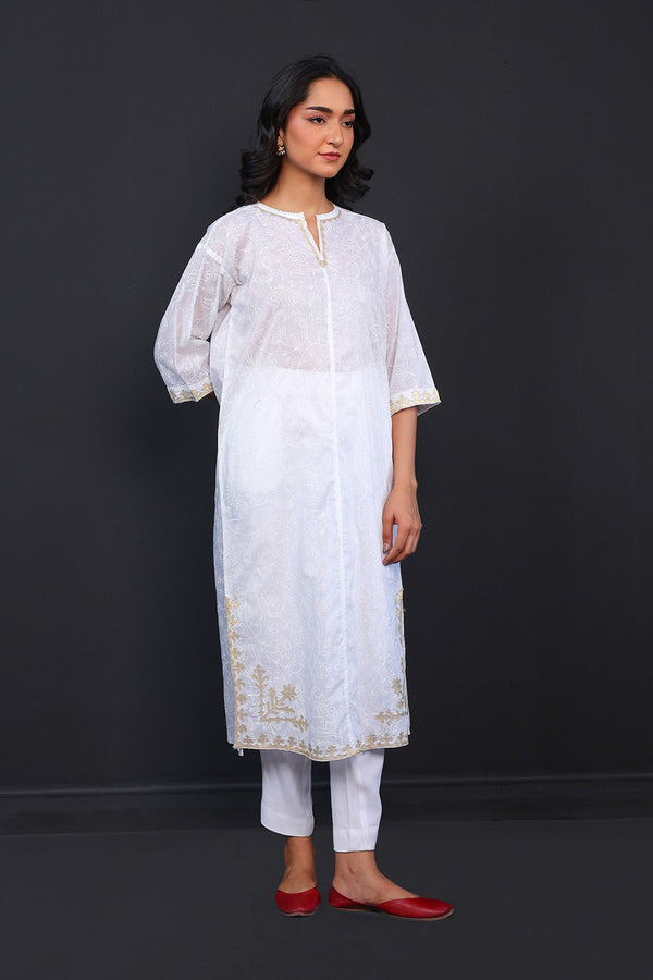 Kausar Applique Kurta