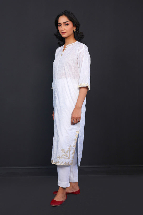 Kausar Applique Kurta
