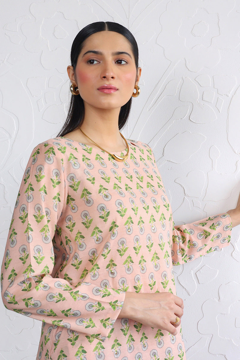 Gulkand Printed 2-Piece Suit