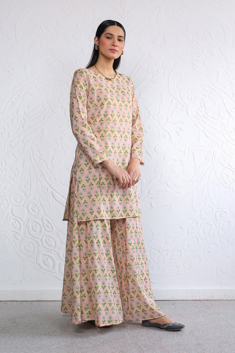 Gulkand Printed 2-Piece Suit