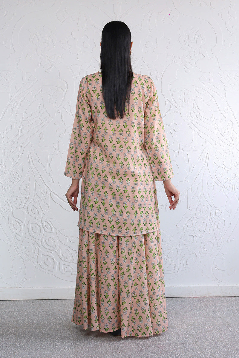 Gulkand Printed 2-Piece Suit