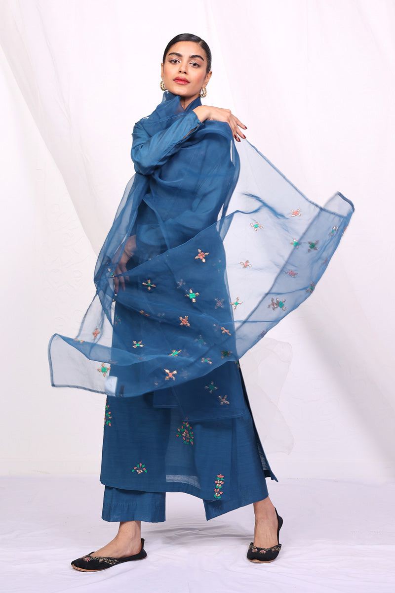blue
